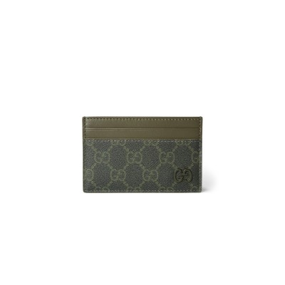 GUCCI GG MONOGRAM CARD CASE 768248 (11*7cm) GUCCI GG MONOGRAM CARD CASE 768248 (11*7cm)